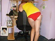 Honey giving head and getting jizzed on